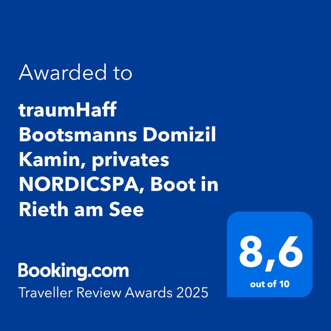 Traumhaff Bootsmanns Domizil Kamin, Sauna, Boot In Rieth Am